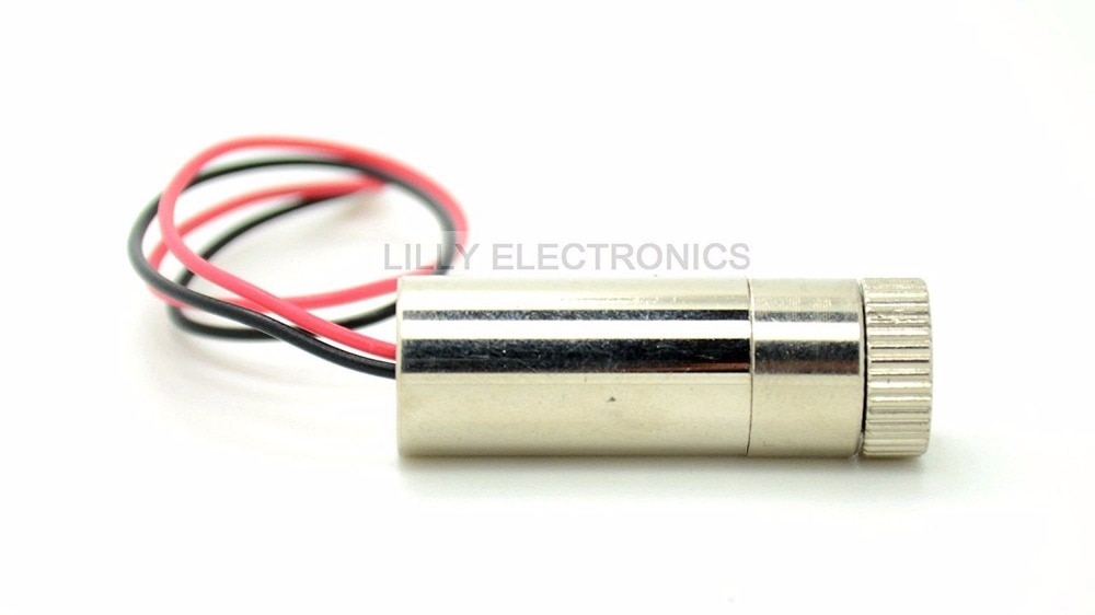 Adjusted Red Diode Lasers 650nm 10mw Dot/Line/Cross Module w/ Caps & Driver In - Image 2