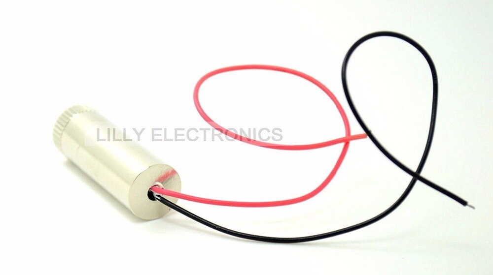 Adjusted Red Diode Lasers 650nm 10mw Dot/Line/Cross Module w/ Caps & Driver In - Image 3