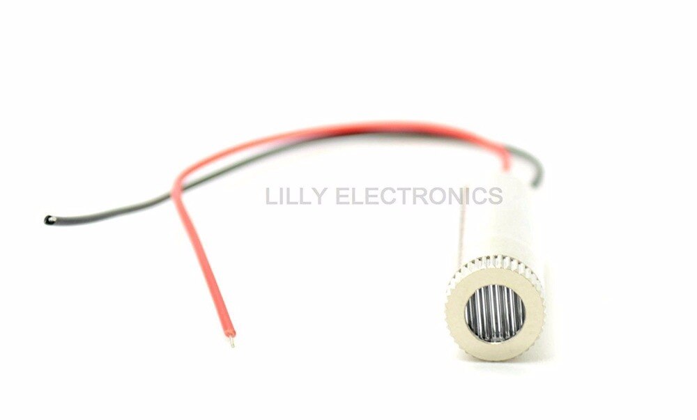 Adjusted Red Diode Lasers 650nm 10mw Dot/Line/Cross Module w/ Caps & Driver In - Image 4