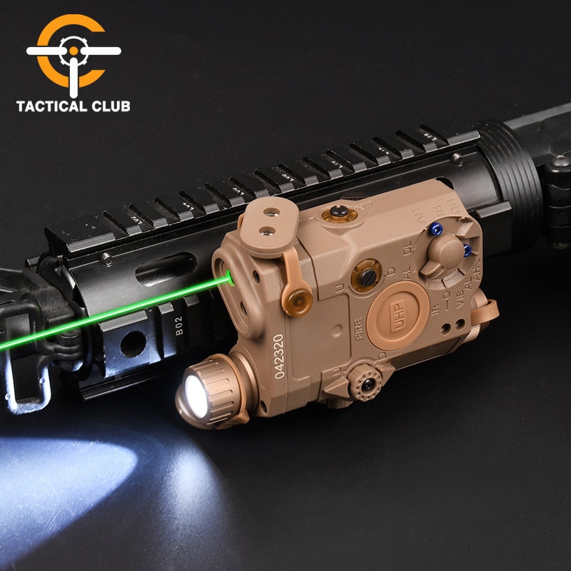 Airsoft Tactical PEQ15Red Dot IR Laser Sight LA5C Blue Green Laser UHP AN PEQ-15 Flashlight LED Hunting Weapongun Accesseries - Image 3