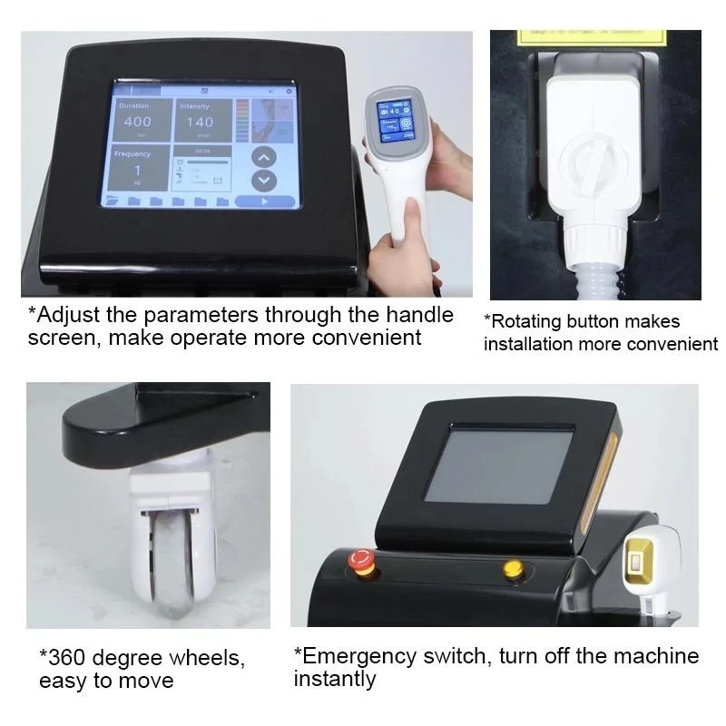 Alma Soprano ICE Platinum Professional Multi Wavelength 755nm 808nm 1064nm Painless Permanent Hair Removal Diode Laser Machine - Image 4