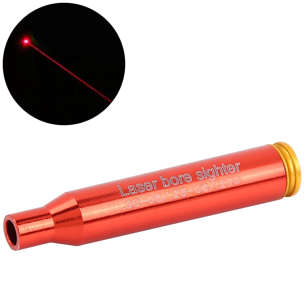 Archery Red Dot Laser Brass Bore Sight Cartridge Laser Boresighter 30-06./.25-06/.270WIN for Outdoor Hunting - Image 3