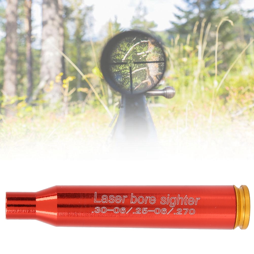 Archery Red Dot Laser Brass Bore Sight Cartridge Laser Boresighter 30-06./.25-06/.270WIN for Outdoor Hunting - Image 4