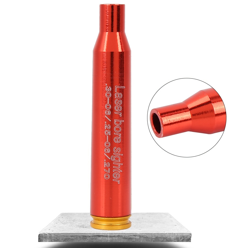 Archery Red Dot Laser Brass Bore Sight Cartridge Laser Boresighter 30-06./.25-06/.270WIN for Outdoor Hunting - Image 5