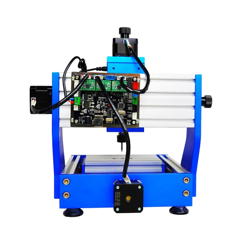 Assembled square rail diy mini CNC 1310 PRO 2 in 1 15w cnc router desktop wood metal engraving Milling Machine laser machine - Image 5