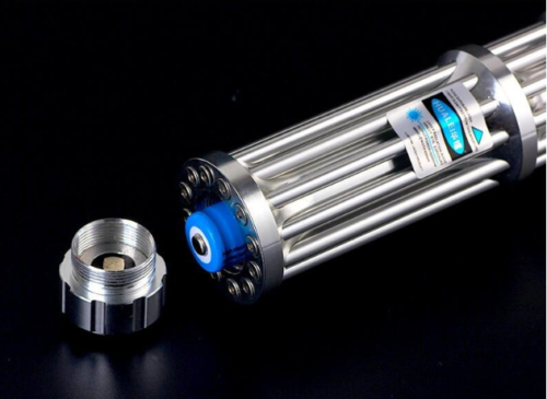Blue High Power Laser Light Burning laser Outdoor Operation Signal Light Burning Match/dry Wood/lit Candle/Burn Cigarettes - Image 2