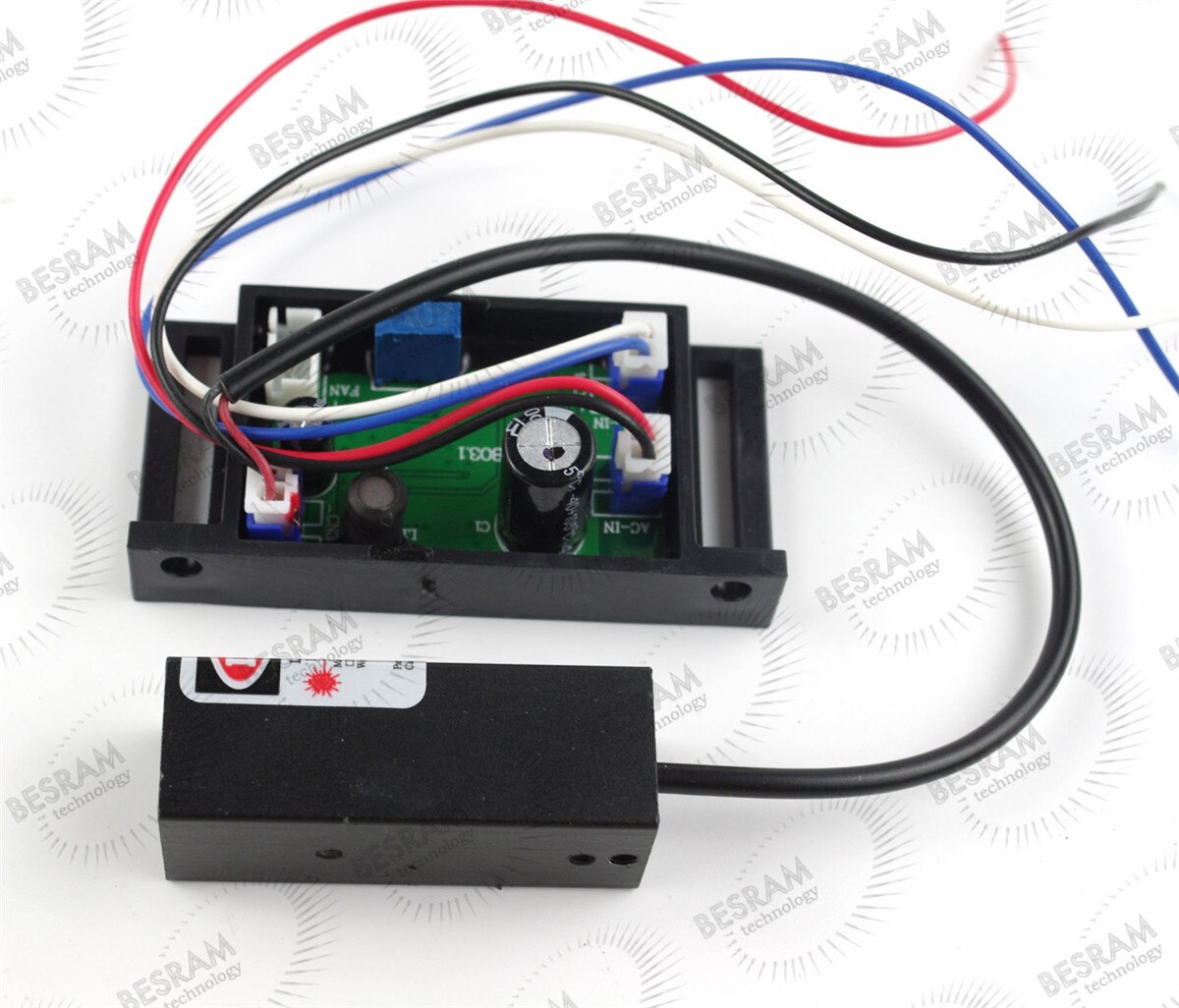 Blue Violet 405nm 10mW Laser Lazer Diode Module with TTL Stage Lighting Show Blu Ray - Image 2