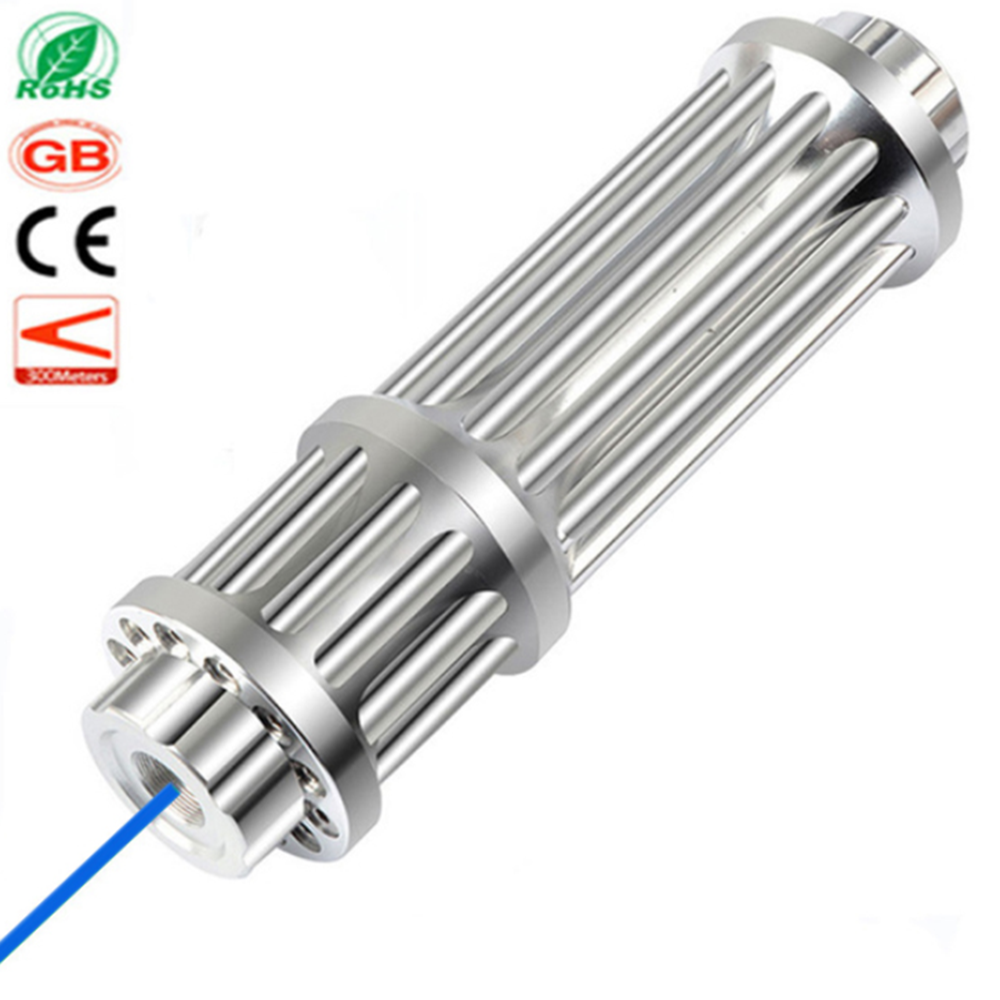 Blue high power laser light burning laser outdoor operation signal light burning match/lit candle/dry wood/burning cigarette - Image 4