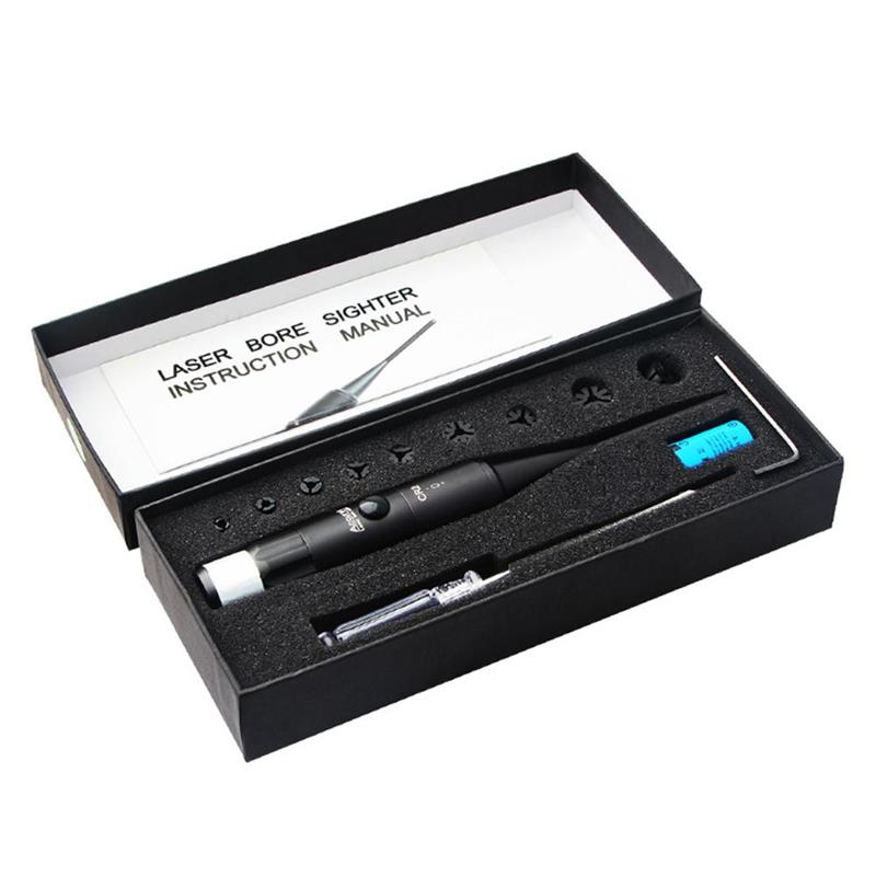 Bore Sight Kit Tactical Hunting Green Red Laser Boresighter Kits For 0.177 To 0.50 Caliber Riflescope Green Red Dot Bore Sight - Image 4