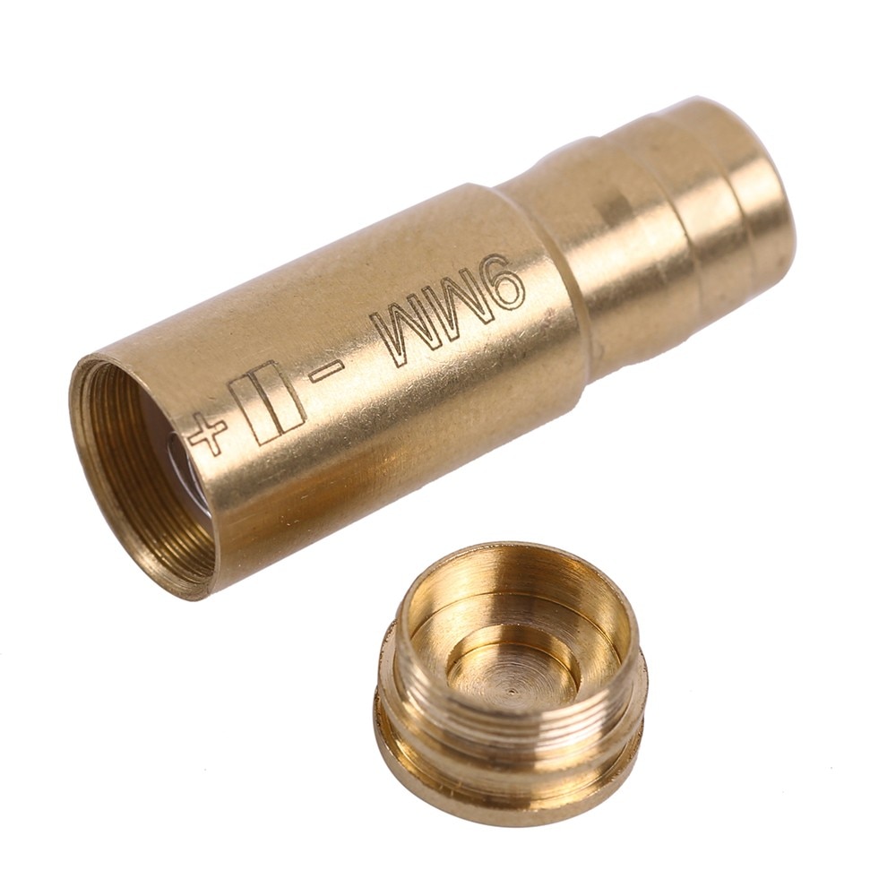 Bore Sight Tactical Red Dot Laser CAL 9MM .308R .223 .40 7.62x39MM 9MM Short Cartridge Sighter Brass Copper Boresighter - Image 2