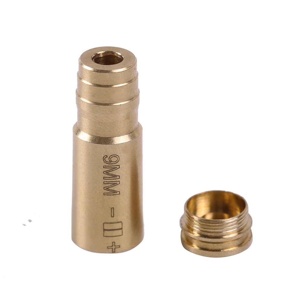 Bore Sight Tactical Red Dot Laser CAL 9MM .308R .223 .40 7.62x39MM 9MM Short Cartridge Sighter Brass Copper Boresighter