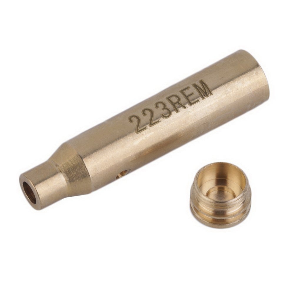 Brass Red Laser Bore Laser Sight Boresight For Hunting Scope Tool with battery - Image 3
