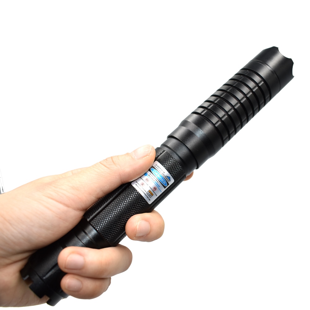 Burning Blue 450nm military high power blue laser laser sight flashlight burning match / burning cigar / candle / hunting laser - Image 3