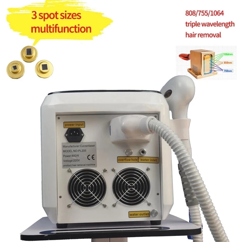 CE Approved Beauty Salon Equipment Soprano Ice Platinum Alma Laser Diode Laser Hair Removal Machine from Israel - Image 4