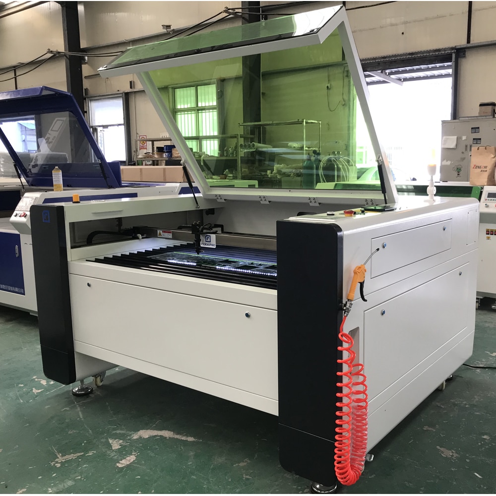 CE FDA Large Format Reci 150w W6 Laser Cutter 1390 1325 CO2 Laser Cutting Machine Ruida control MDF Engraver With Module - Image 4