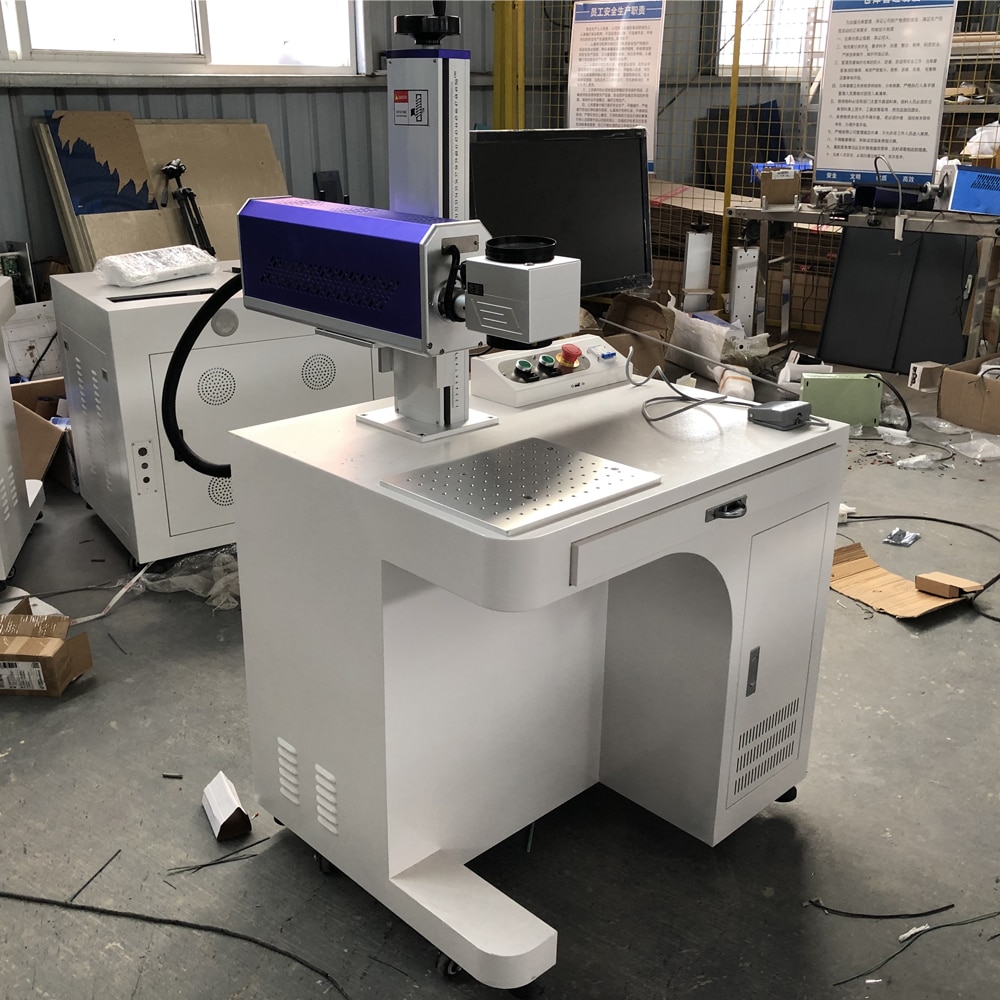 CE Fiber Laser Marking Machine With Marking Rotary Parts 20W 30W 50W Raycus JPT Laser Source Metal Plastic Engraver Tools - Image 5