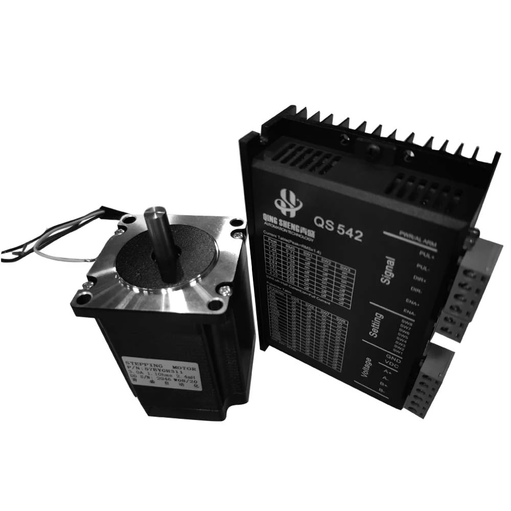 CHENPAI CNCdm542qs542 Driver 57 Stepper Motor 4 Wires 2phases Cnc Router Laser Engraving Machine Accessories