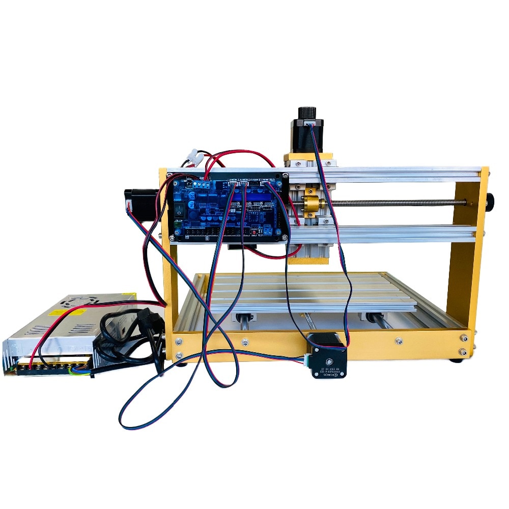 CNC 3018 Plus Laser Engraver New Upgrade Metal Frame 3 Axis DIY Desktop Laser Engraving Milling Machine 15W 30W CNC Wood Routers - Image 4