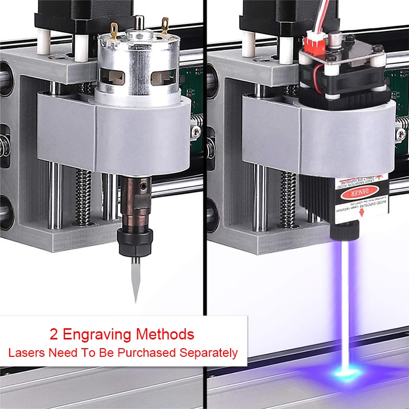 CNC 3018 Pro Max Laser Engraving Machine 3 Axis DIY Mini Wood Router 0.5-15W Woodworking Laser Engraver With Offline Controller - Image 4