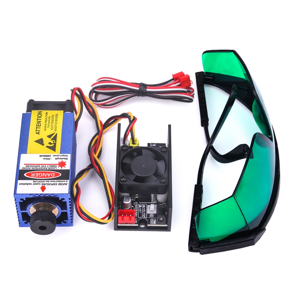 CNC 3018 Pro Max Laser Module Engraving Focus Length 3Pin TTL/PWM Laser Engraver 1000mW 2500mW 5500mW 7W 10W 15W