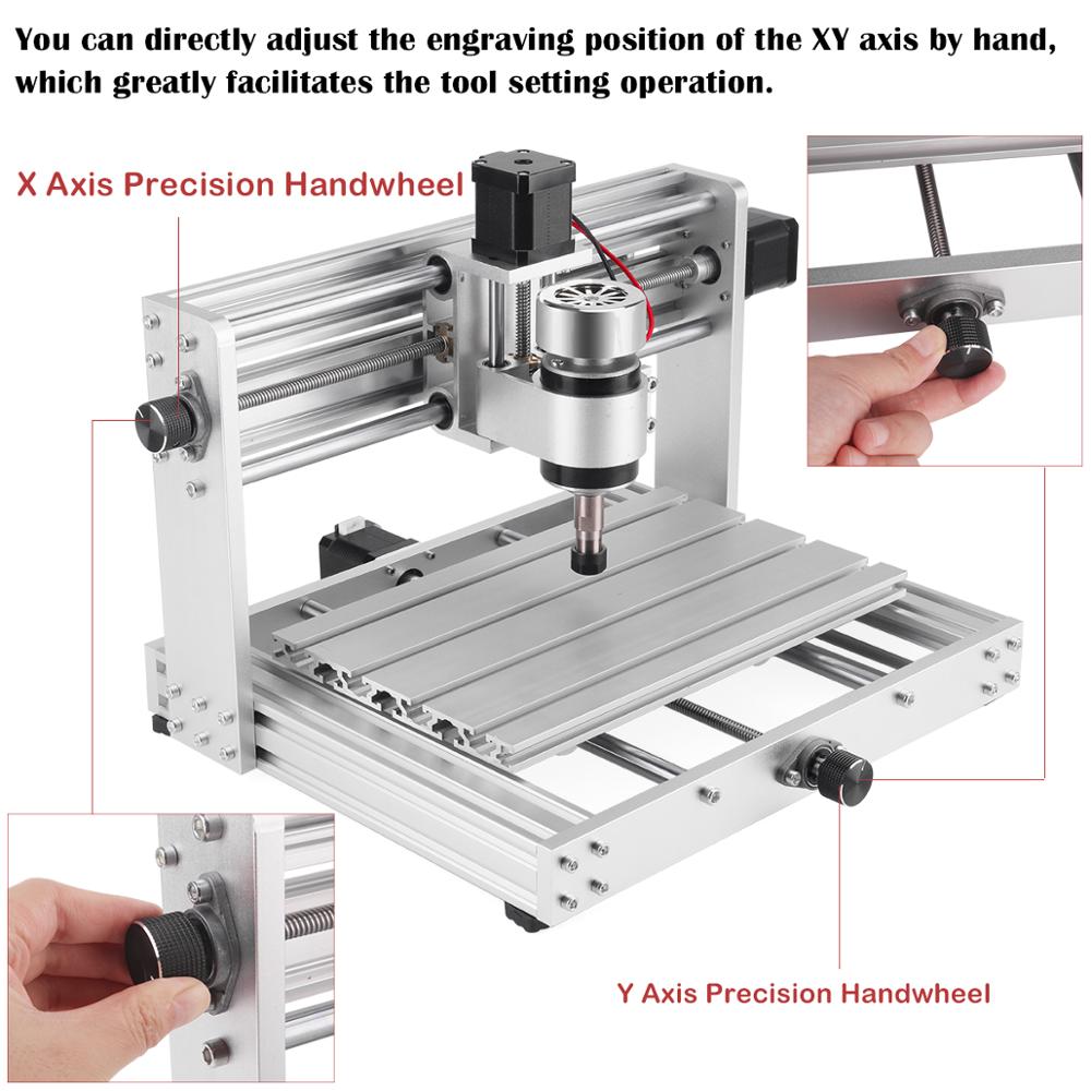CNC 3018 Pro Max Metal Engraving Machine GRBL Control With 200w Spindle DIY 15w Laser Engraver Wood Craving Machine CNC Cut MDF - Image 3