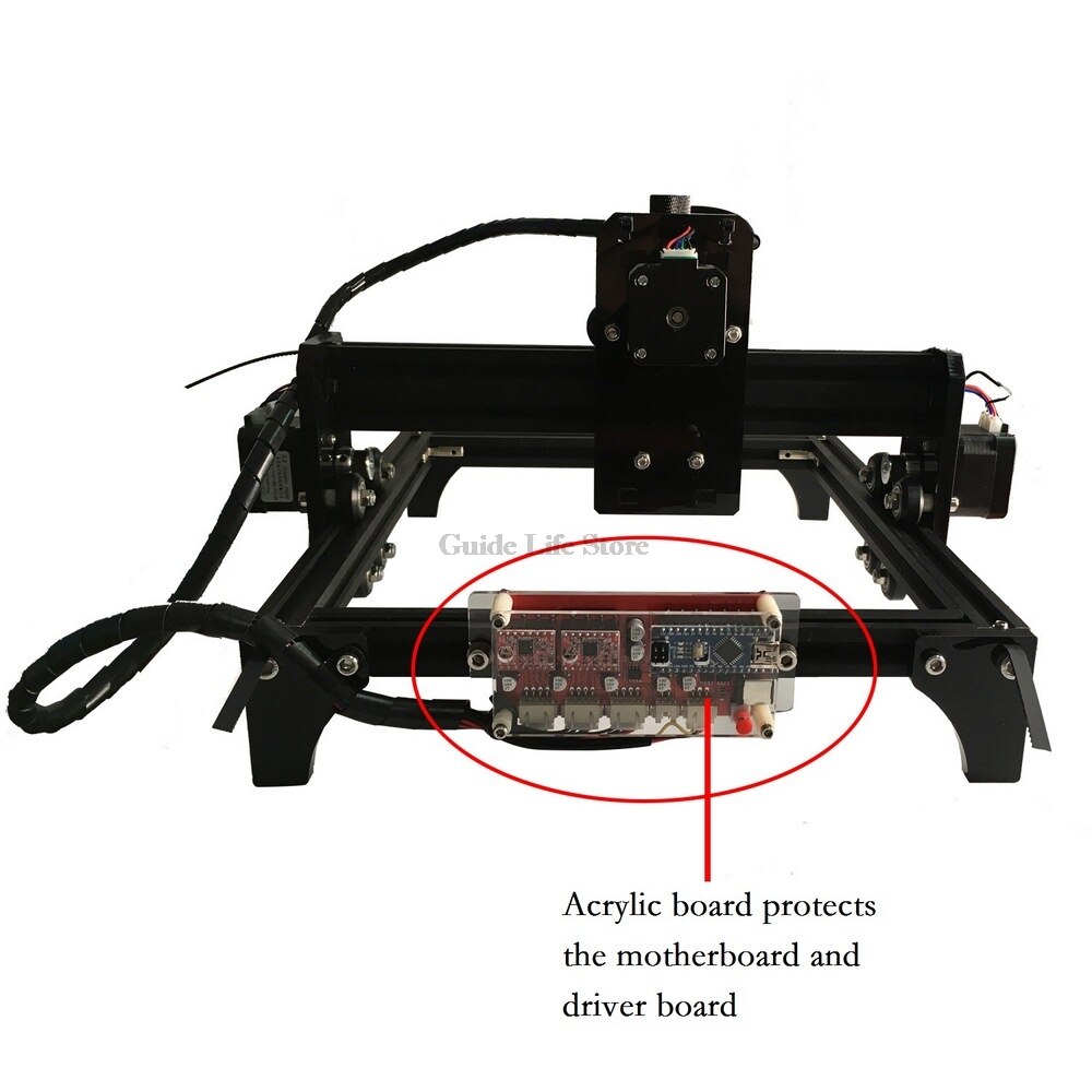 CNC Engraving Machine DIY Laser Engraving Machine Metal Engrave Marking Machine Metal Carving Machine Advanced Toys 15000W - Image 2