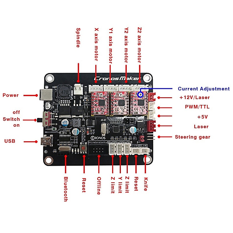 CNC Laser Head Engraver Machine 7500mw 15000mw Wood Router Carving 15W 7.5W CNC3018 CNC2418 CNC1610 PCB Milling Working Machine - Image 3