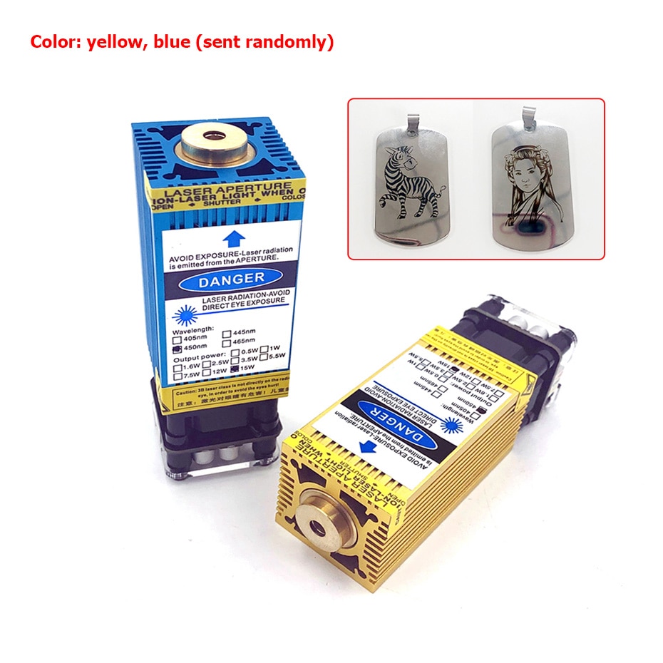 CNC Laser Module 500mw - 15000mw Laser Adjustable Focus Laser Module For Wood Cutting DIY Engraving Machine Wood Engraver parts - Image 2