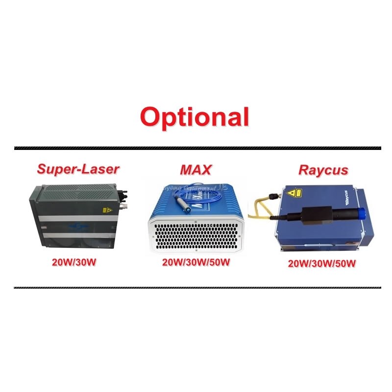 CNC Laser Nameplate Marking Engraving Machine Super-laser Max Raycus 20W 30W 50W Fiber Laser Metal Engraver - Image 4