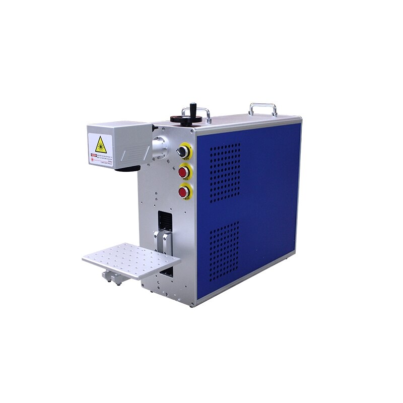 CNC Laser Nameplate Marking Engraving Machine Super-laser Max Raycus 20W 30W 50W Fiber Laser Metal Engraver