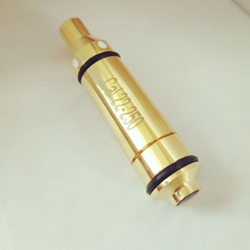 Cal. 22-250 Laser Bullet Training Cartridge Red Dot Tactical Laser Trainer Bullet Red Dot & Laser Bullet Glock Gun