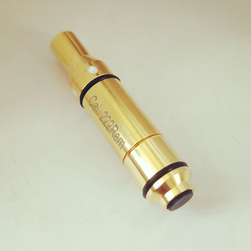Cal. 222REM Laser Bullet Training Cartridge Red Dot Tactical Laser Trainer Bullet Red Dot & Laser Bullet Glock Gun