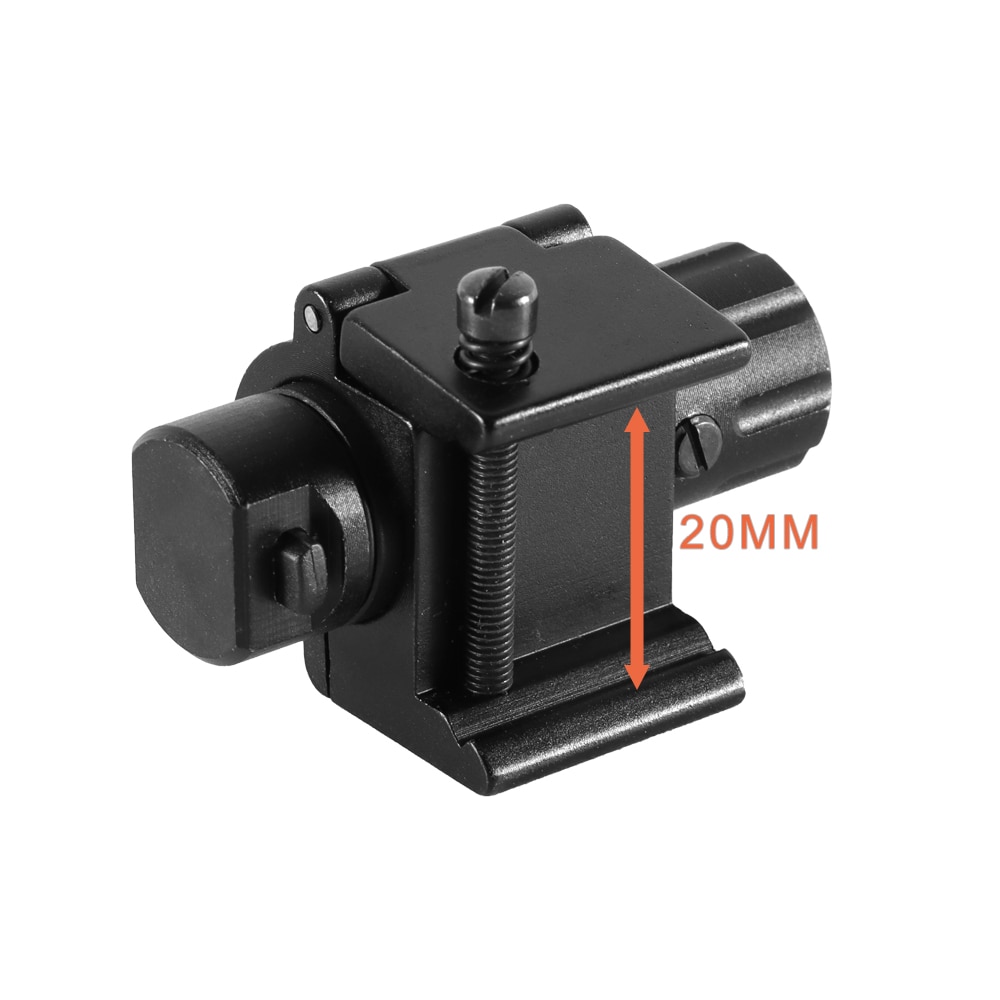 Compact Mini Red Laser Sight with 20mm Picatinny Rail Mount for Rifle Pistol Laser Sight Hunting Collimtor - Image 2