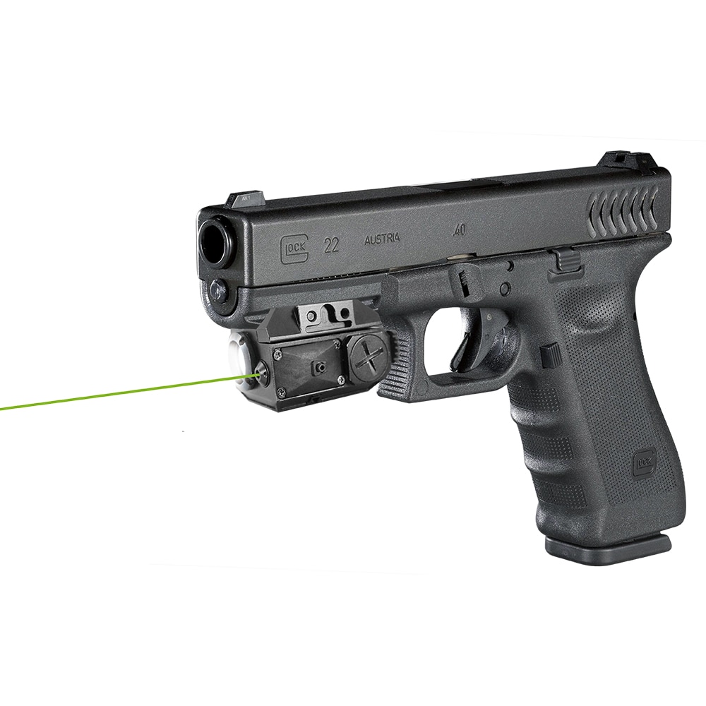 Compact Tactical Weapon Light and militar mira laser para pistola armas de defesa Combo Pistol Green Laser Sight