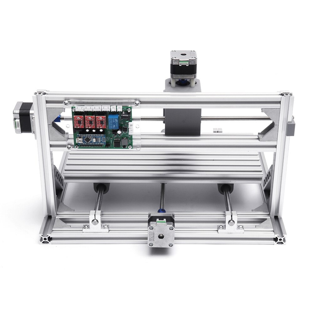 DANIU 3018 3-Axis Mini DIY CNC Router w/ 2500mW Laser Module Wood Engraving Cutting Milling Engraver Machine - Image 4