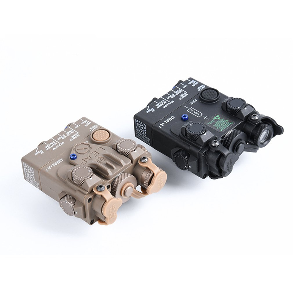 DBAL-A2/PEQ-15 Red Laser IR Laser Indicator Metal Small Laser Sights For Hunting Rifles Tactical QD Base Indicator - Image 4