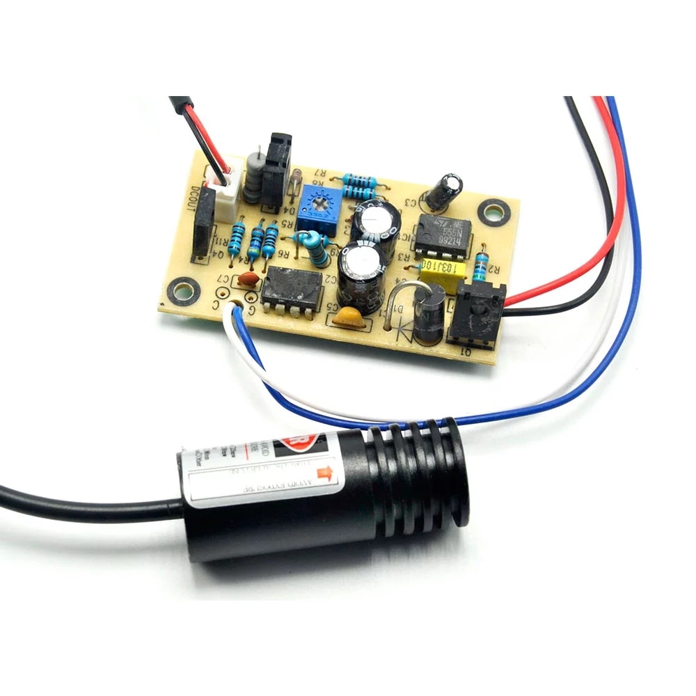 DC5V Industrial/Lab 100mW 650nm 658nm Laser Diode Lazer Dot Module w TTL Driver1845 - Image 3