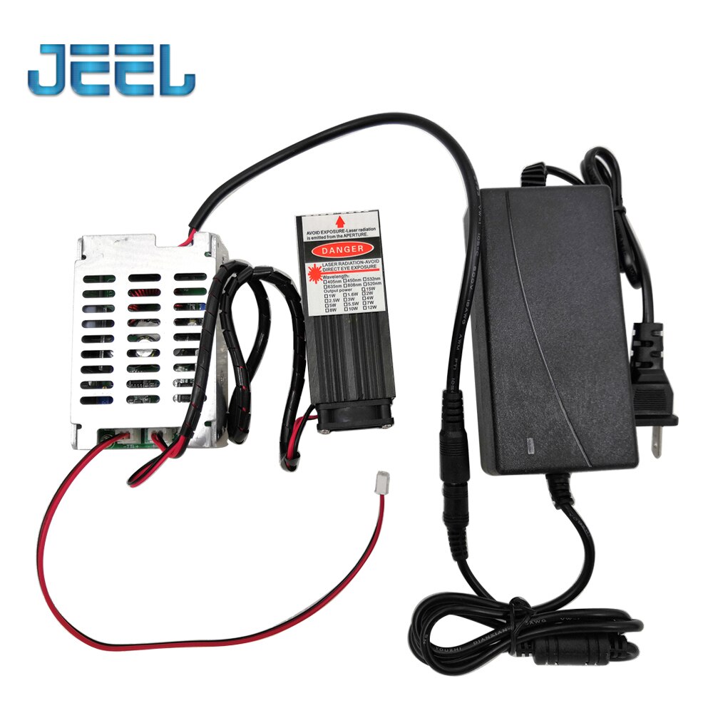 DIY 15W Laser Module Fixed Focus Laser Head Engraving Module Diode , For CNC Laser Engraver/Wood Cutting /Metal Marking - Image 2