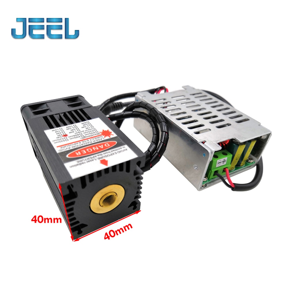 DIY 15W Laser Module Fixed Focus Laser Head Engraving Module Diode , For CNC Laser Engraver/Wood Cutting /Metal Marking
