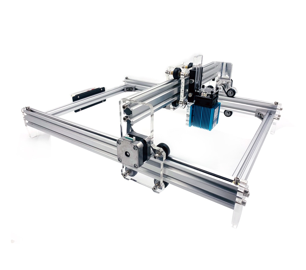 DIY 2Axis Laser Carving Cutting 3040 CNC Laser Engraver Module 500mw/2500mw/5500mw/15000mw Wood Router
