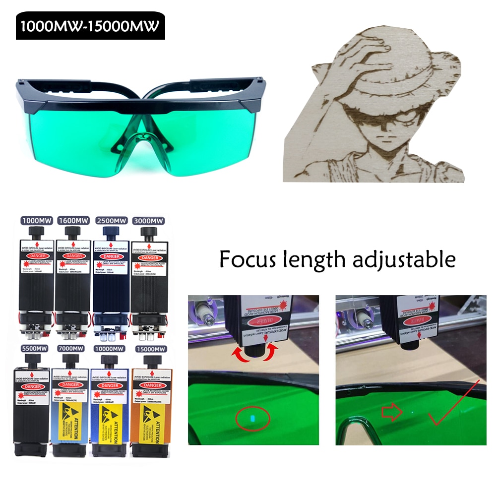 DIY 3018 CNC Router Machine GRBL Control Mini Laser Engraving 1000MW/2500MW/5500MW/7W/10W/15W Lasers - Image 5