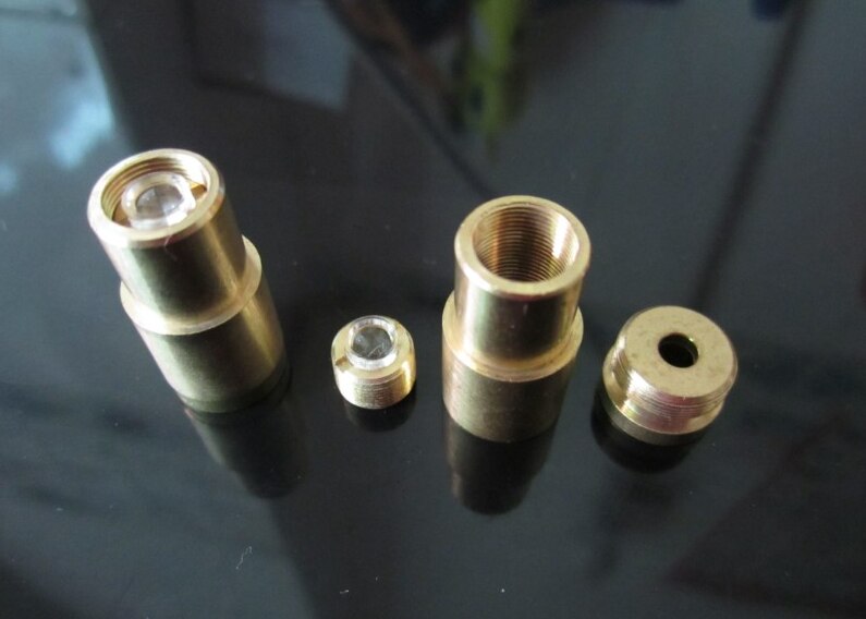 DIY Newest 405nm 650nm 660nm 635nm Laser housing with Focusing Lens (5.6mm diode)