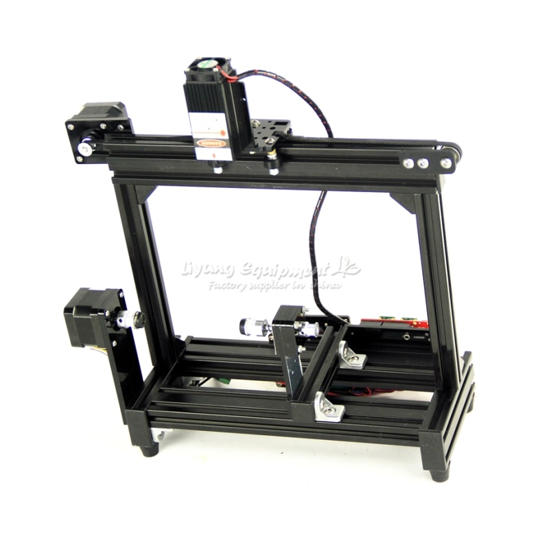 DIY desktop diode laser engraving machine 500mw 2500mw 3500mw 5500mw 7w 10w 15w for cylinder items eggs LOGO picture engraving
