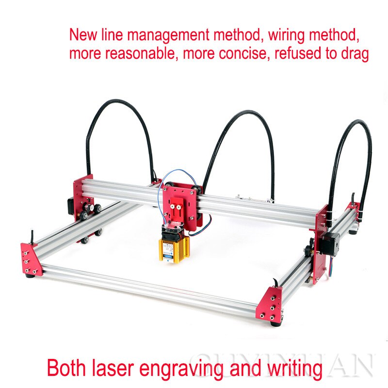 DIY laser engraving machine lettering painting marking machine 15W metal stainless steel leather wood cutting - Image 3