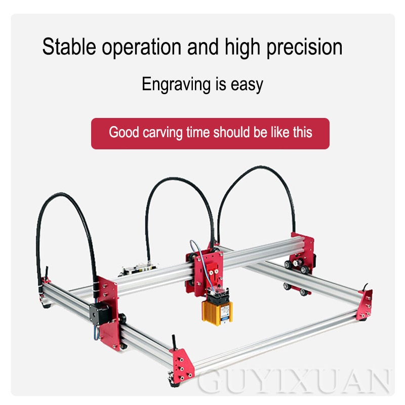 DIY laser engraving machine lettering painting marking machine 15W metal stainless steel leather wood cutting - Image 5
