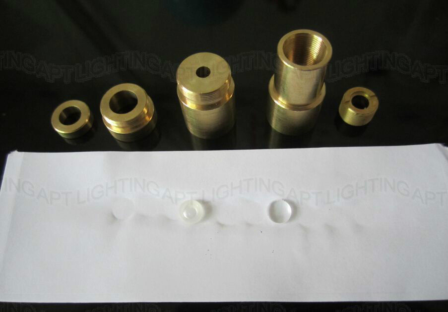 DIY newest blue 450nm 650nm 808nm 980nm TO-5 (9mm) laser diode copper housing with glass focusing lens and expanding glass lens - Image 3