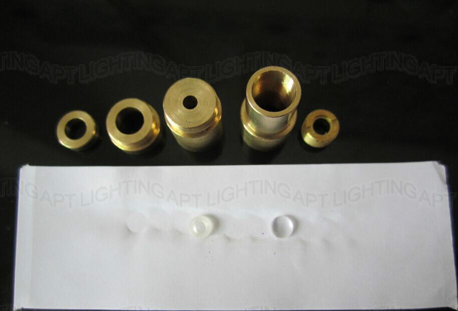 DIY newest blue 450nm 650nm 808nm 980nm TO-5 (9mm) laser diode copper housing with glass focusing lens and expanding glass lens - Image 4