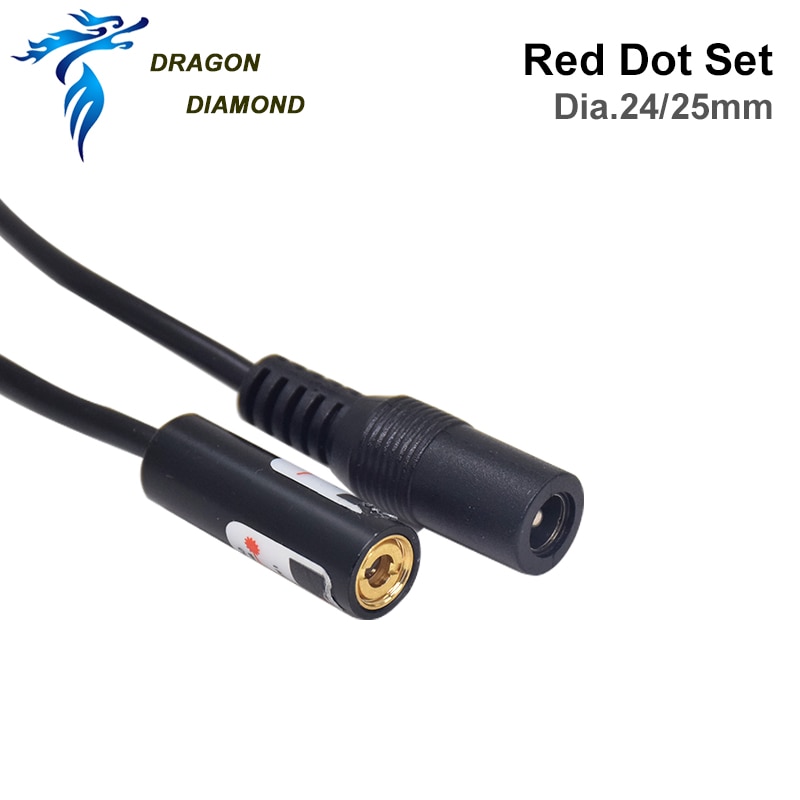 DRAGON DIAMOND Red Dot Set Positioning Diode Module Laser Engraver Dia. 24 25mm DC 5V For DIY Co2 Laser Head - Image 3