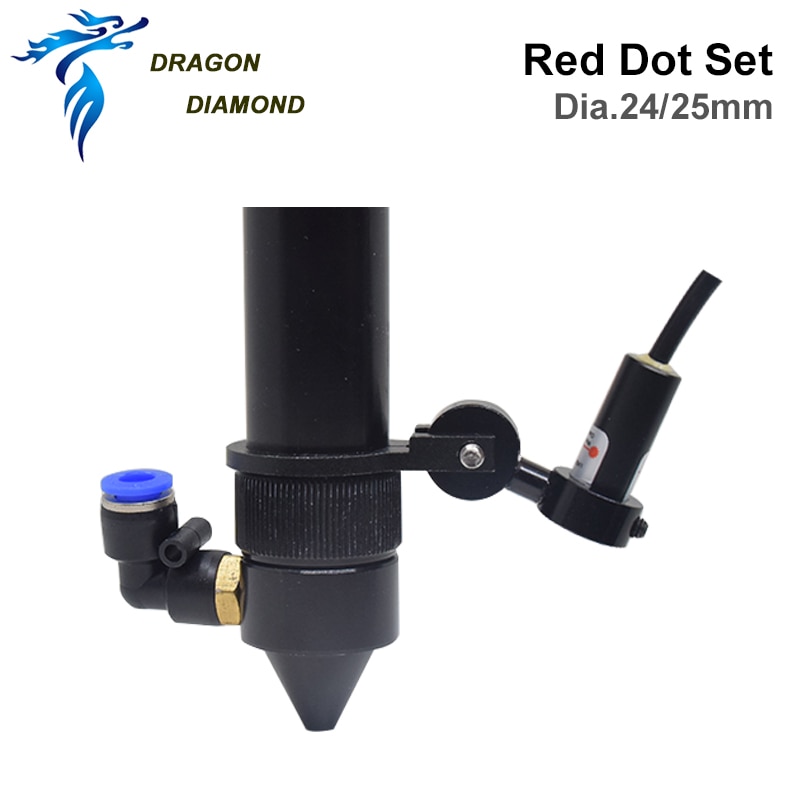 DRAGON DIAMOND Red Dot Set Positioning Diode Module Laser Engraver Dia. 24 25mm DC 5V For DIY Co2 Laser Head - Image 5