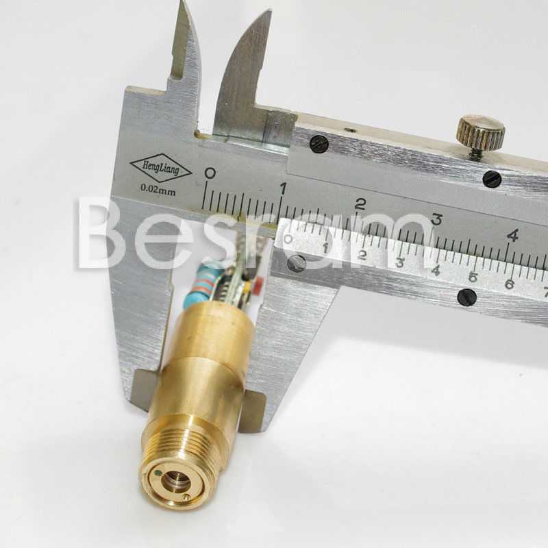 Dia.12mm 3.7V-4.2V 532nm Green Laser 200mW Module Diode Lazer with Driver
